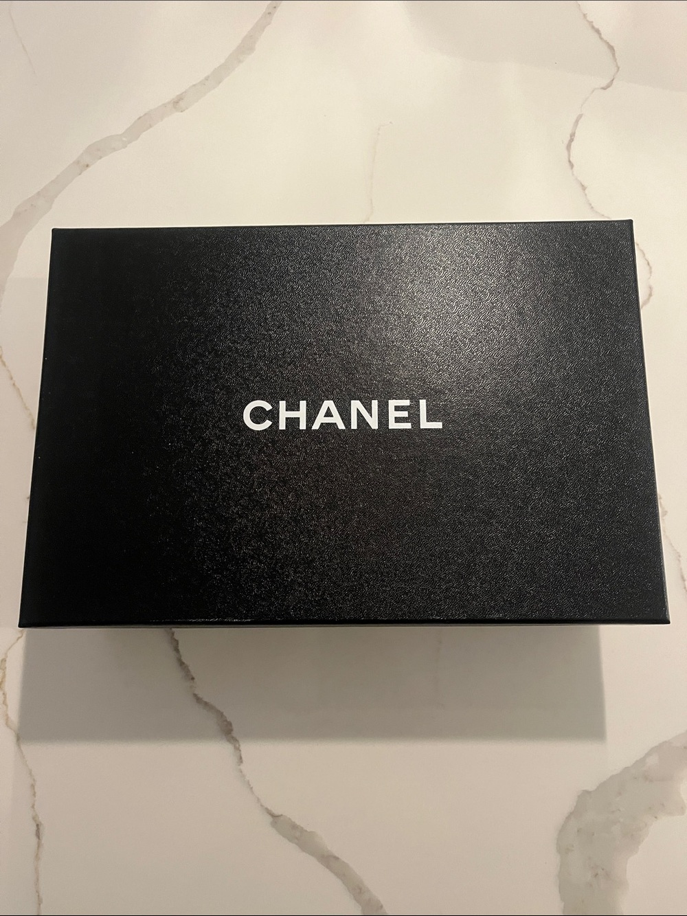 CHANEL Black and White Logo Presentation Box